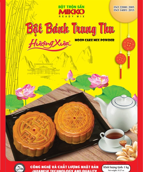 Bột bánh trung thu nướng Mikko (1 THÙNG 15kg)