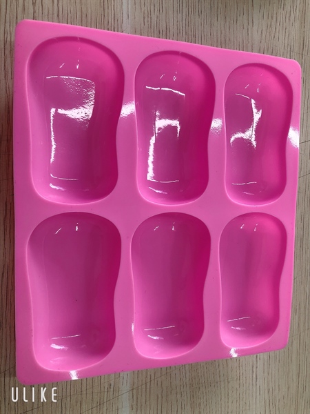Khuôn silicon 6 thỏi xà phòng