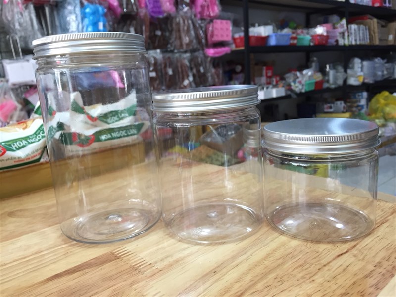 Hủ nắp nhôm 1000ml