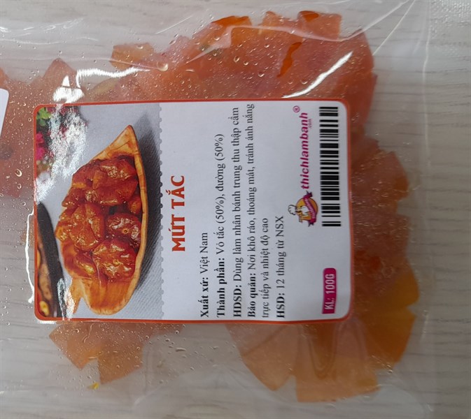 Mứt tắc, Quất VN (1kg)