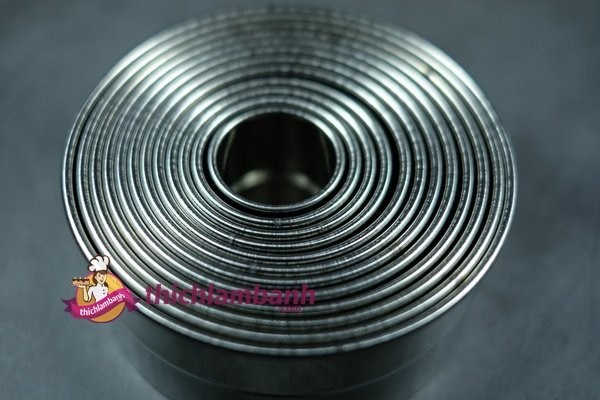 Bộ nhấn inox 12 tròn đủ cỡ