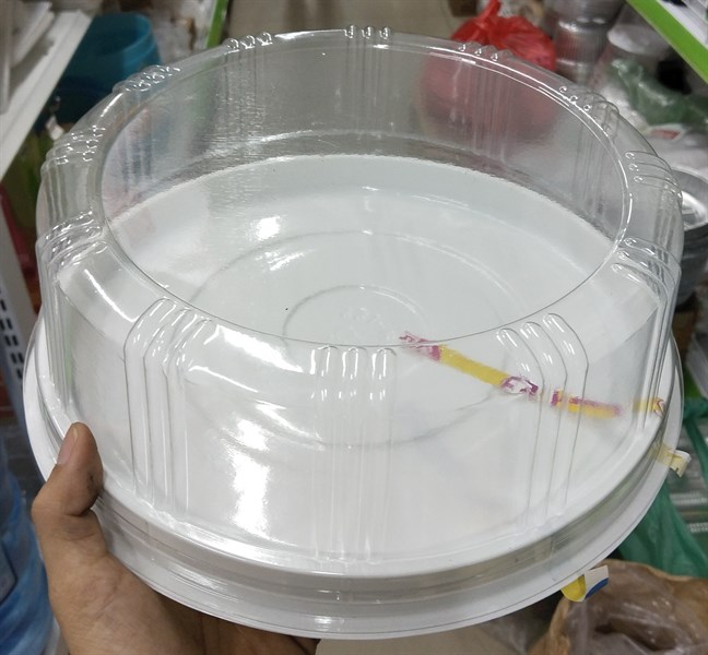 Hộp nhựa đậy tròn H122 - 13cm (1 cái)