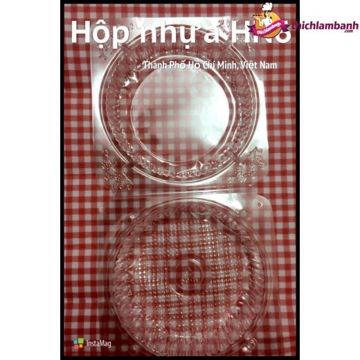 Hộp nhựa gập tròn H26 (10 cái)