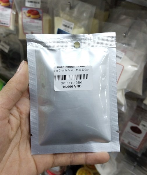 Bột Chanh Acid Citricq (30g)