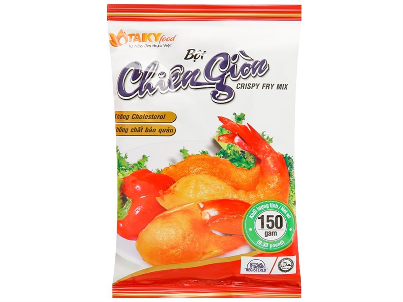 Bột Chiên Giòn Đỏ 150G Taikyfood