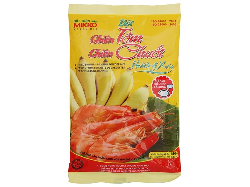 Bột Chiên Chuối, Chiên Tôm Mikko 150G