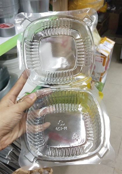 Hộp nhựa gập tròn H129 (100 cái)