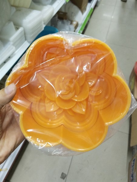 Khuôn Nhấn Xôi Mai 15cm - Hồng