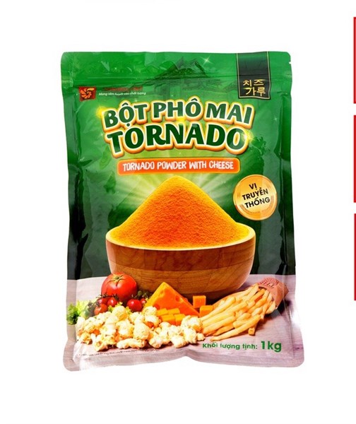 Bột Phô Mai Tornado Vị Truyền Thống 100G