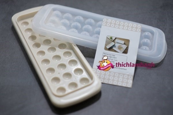 Khuôn Thạch Đá Bi Rau Câu 27 Viên - 1cm
