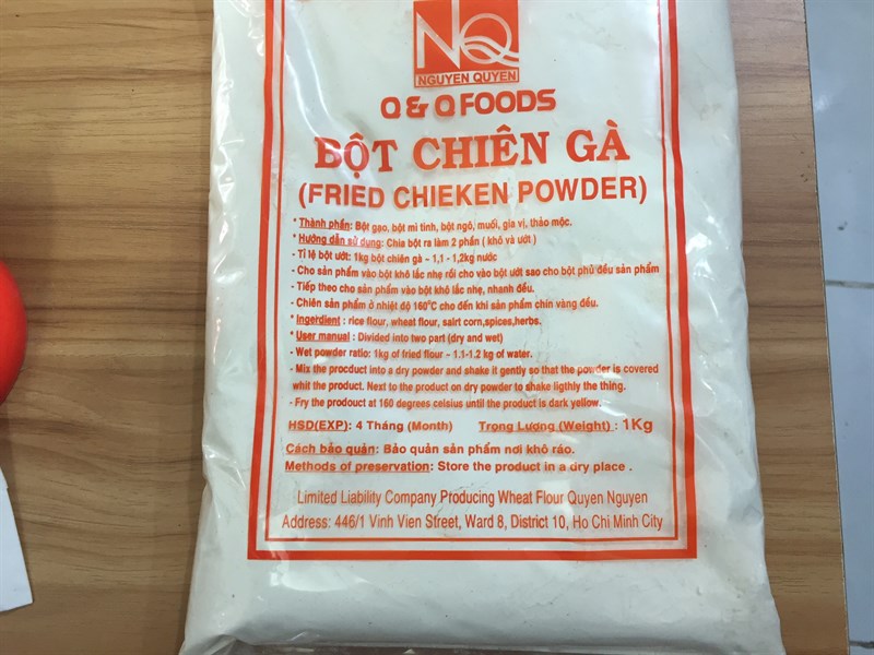 Bột Chiên Gà NQ 1kg