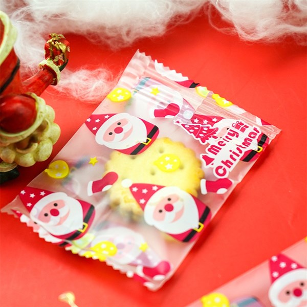 Túi hàn miệng Giáng sinh 7x9.5cm 50c