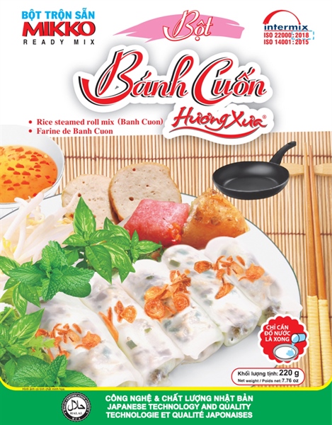 Bột Bánh Cuốn Mikko 220G (gói)