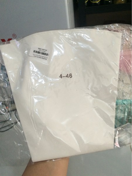 Túi vải bắt bông kem 4-46