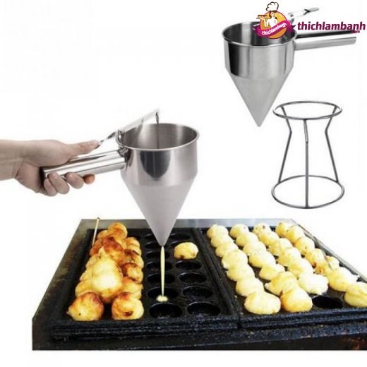 Phễu rót bột / sốt inox