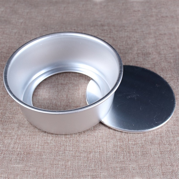 Khuôn tròn đúc TRẮNG ĐÁY RỜI 16cm / 6 inch