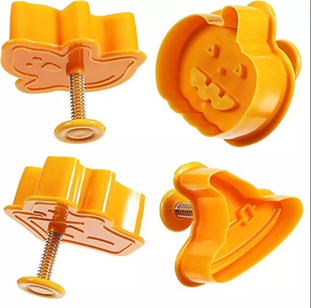Bộ nhấn nhựa lò xo 4 halloween