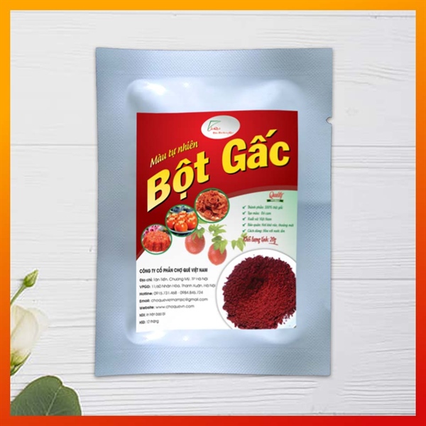 Bột tự nhiên Gấc khô 20G