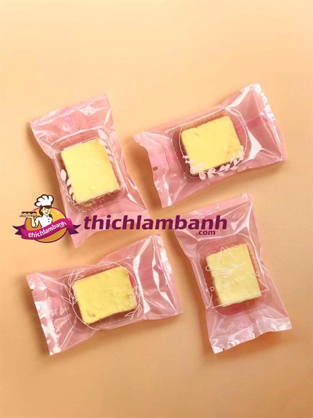 Set túi ép họa tiết (~50c) - Hồng