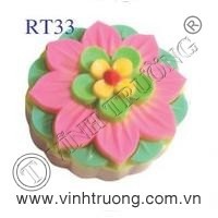Bộ 2 khuôn nhựa rau cau VT Tròn - số 33