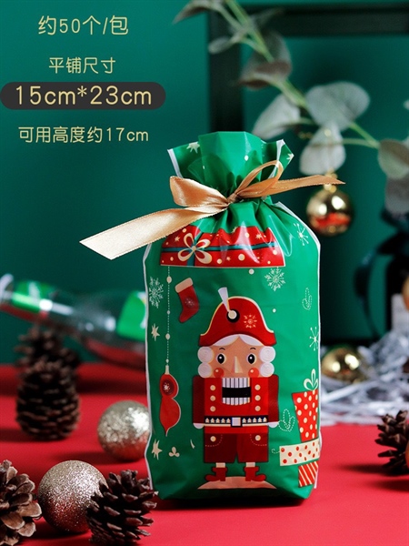 Túi dây nơ rút mẫu - Lính Chì (10 cái)