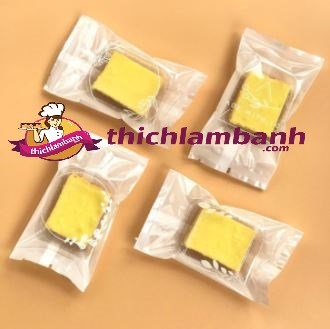 Set túi ép họa tiết (~50c) - Trắng