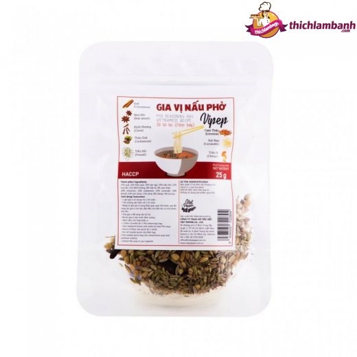 Gia vị nấu phở Vipep 25g (bịch)