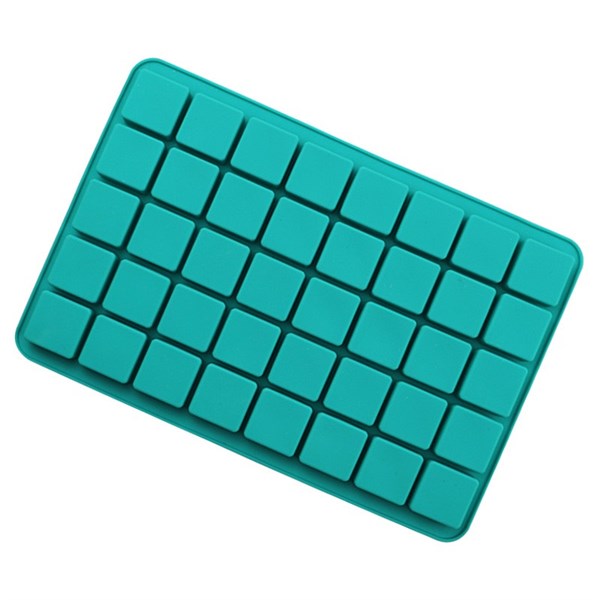 Khuôn silicon 40 ô vuông 3cm