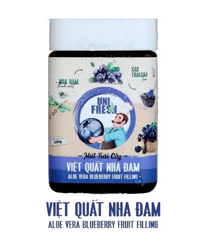 Unifresh Mứt Trái Cây Việt Quất Nha Đam 350G