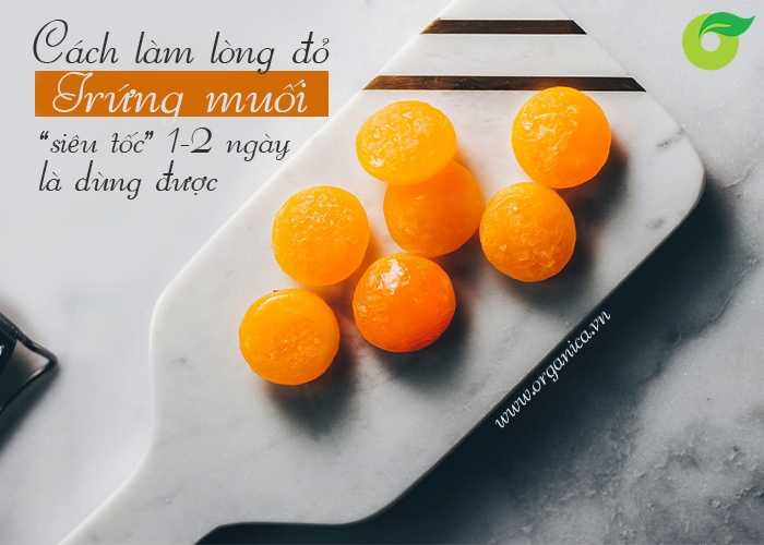 Lòng Đỏ Trứng Vịt Muối Loại 14G (10 trứng)