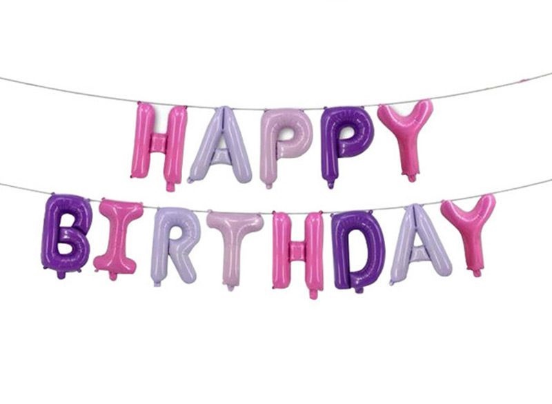 Bộ bóng chữ Happy Birthday - Trang trí sinh nhật