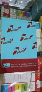 Giấy A4 màu xanh dương