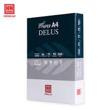 Giấy A4 Delus Hồng Hà 75g