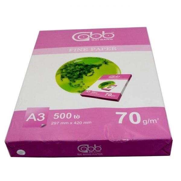 Giấy A3 Bãi Bằng 70/84 ( 500 tờ/ream)