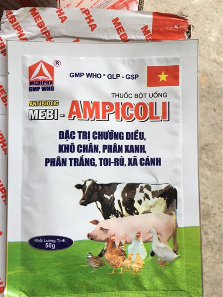 Ampicoli 50g (chướng diều) - Mebi