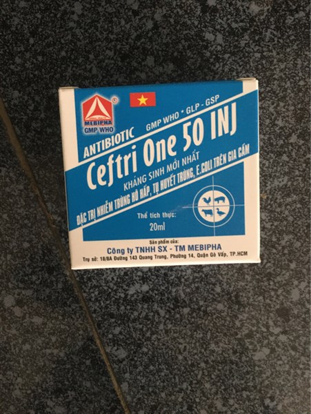 Ceftri one 50inj 100ml - MBP