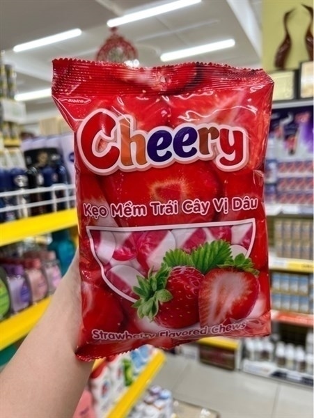 KẸO MỀM CHERRY VỊ DÂU BIBICA