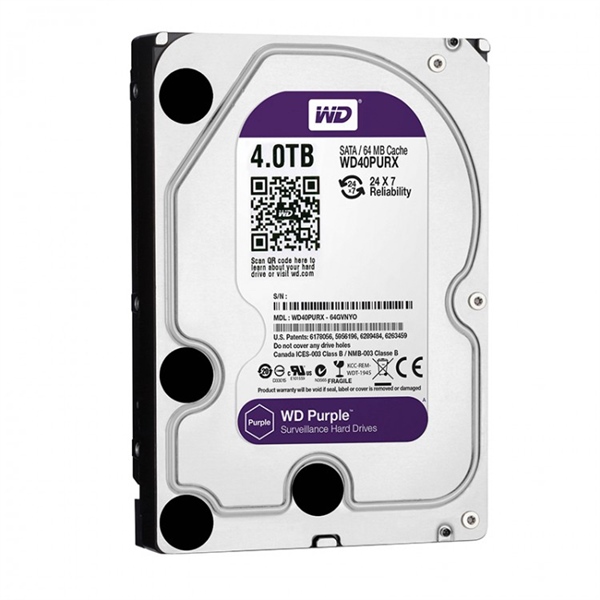 Ổ cứng WD Purple 4TB chuyên dụng Camera