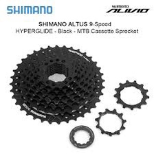 Líp Shimano HG200-9 chính hãng mầu đen 11-34T