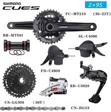 Bộ chuyển động CUES U4000.Shimano 22/36T 170mm 11-36T(2*9)