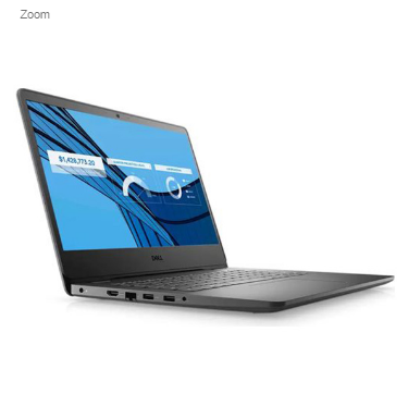 Laptop Dell Vostro 3401 70233744 (Core i3 1005G1/ 4Gb/1Tb HDD + 256 GB SSD/14.0"HD/VGA ON/ Win10/Black