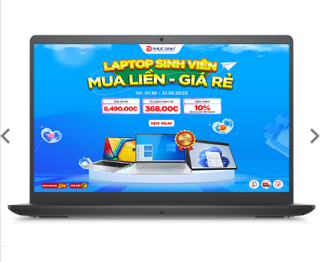 Laptop Dell Vostro 3420 71003348 (Core i5 1235U/ 8GB/ 512GB SSD/ Intel Iris Xe Graphics/ 14.0inch Full HD/ Windows 11 Home + Office Student/ Titan Grey/ 1 Year)