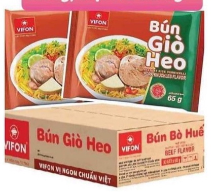 8935311110808- BÚN GIÒ HEO VIFON 65GR 1T 30 GÓI