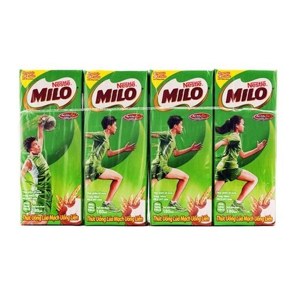 SỮA NESTLE MILO LÚA MẠCH HỘP 180ML