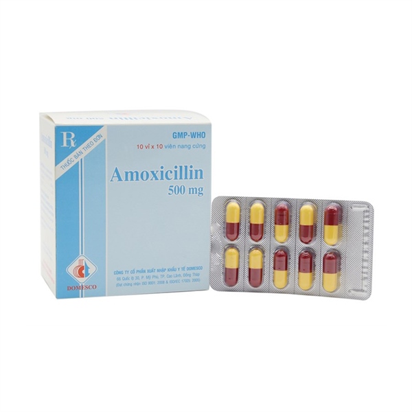 Amoxicillin 500mg domesco (h/100v)