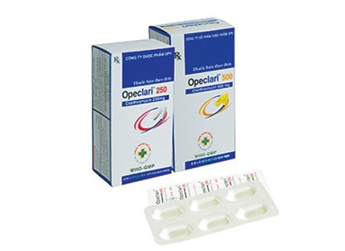 Opeclari clarithromycin 500mg opv (h/30v)