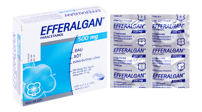 Efferalgan 500mg bristol myers squibb (h/16v)