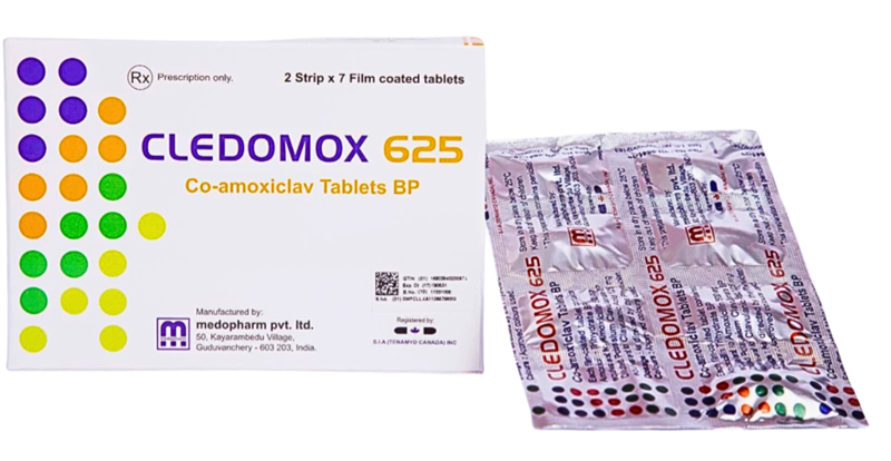 Cledomox 625 medopharm (h/14v)