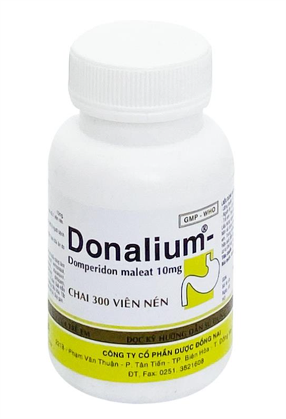 Donalium domperidon 10mg tablets donaipharm (c/300v)