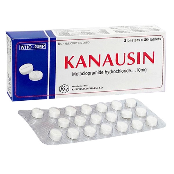 Kanausin metoclopramid 10mg khapharco (h/40v)